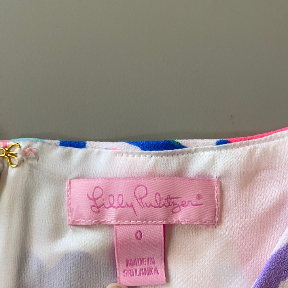 Lilly Pulitzer Sami style romper size 0